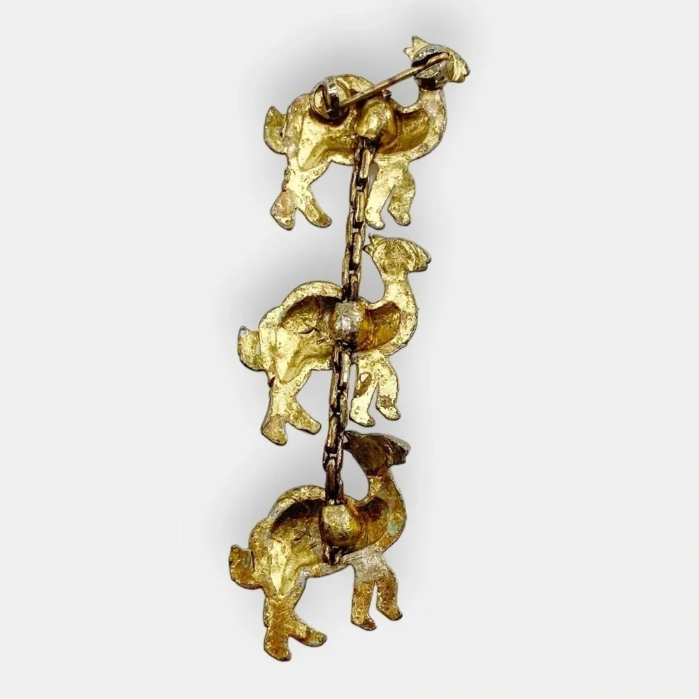 Vintage Camel Brooch - Picture 3 of 4